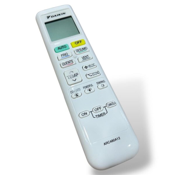 CONTROLE REMOTO AR CONDICIONADO DAIKIN 79000142 ORIGINAL - Imagem 2